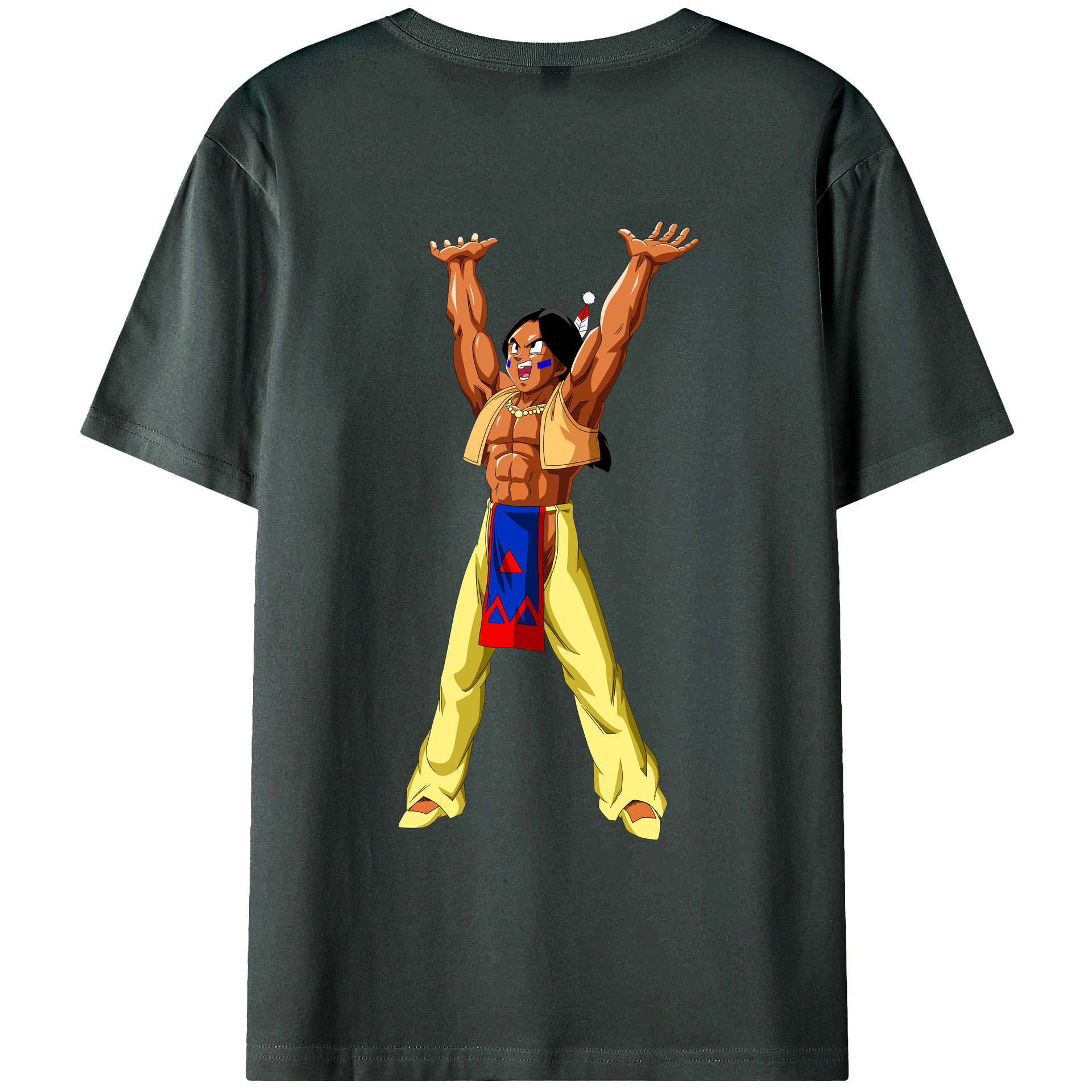 （画像用） ドラゴンボール DRAGON BALL 綿100％ メンズ半袖Tシャツ（バックプリント） 通気性